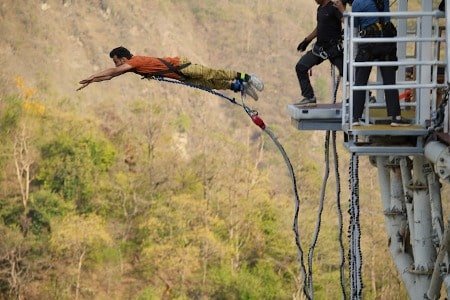 Bungee Jumping in Rishikesh