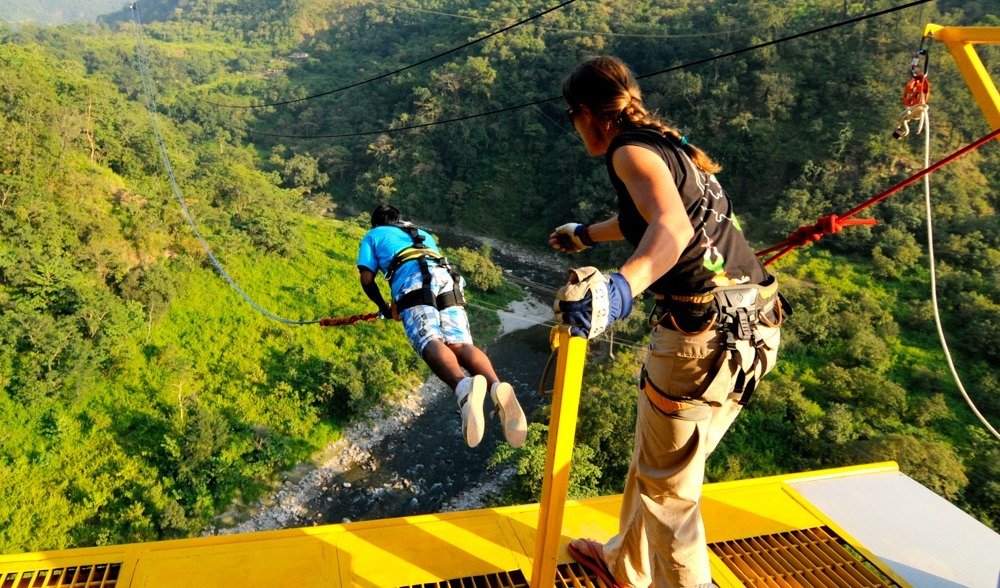 Bungee Jumping in Rishikesh