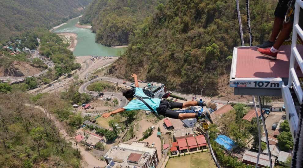 Bungee Jumping in Rishikesh